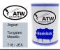 Preview: Jaguar, Tungsten Metallic, 718 / JEX: 500ml Lackdose, von ATW Autoteile West.